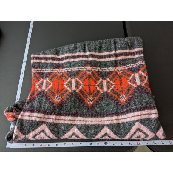 J.Crew Womens Fair Isle Holiday Print Wool Mohair Blend Sweater Size Medium - Picture 10 of 10